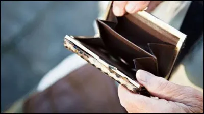 Ton porte monnaie est vide, comment réagis-tu ?