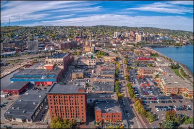Duluth, 85 000 habitants, est une ville d'...
