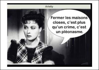 Et pour terminer, cette citation dont je n'ai pu trouver l'auteur : Incendie dans une maison close ...