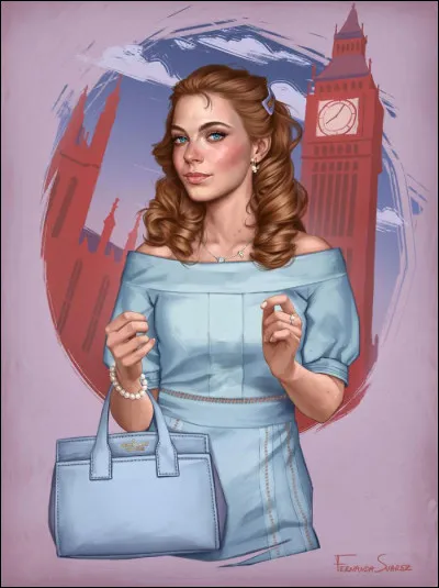 Et enfin, cette exquise British qui ne voulait pas grandir, c'est...