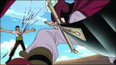 Contre quel personnage a-t-il perdu dans l'Arc Baratie ?