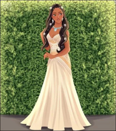 Cette peau mate appartient à la princesse...