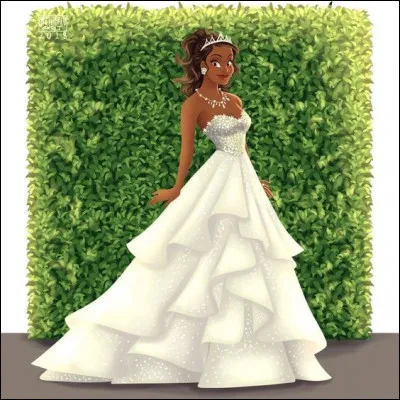 Et elle, dans sa robe verte, c'est...