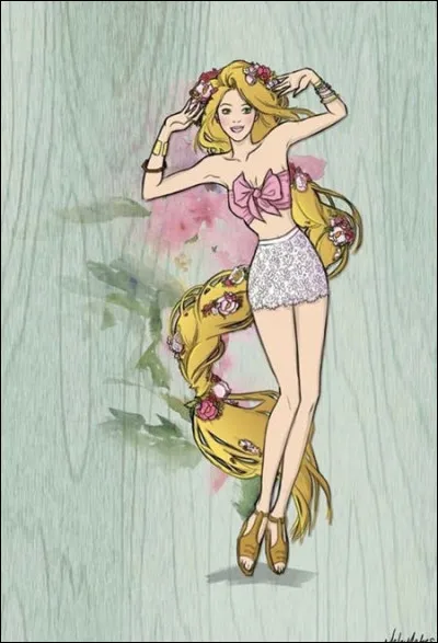 Ces longs cheveux blonds appartiennent à...