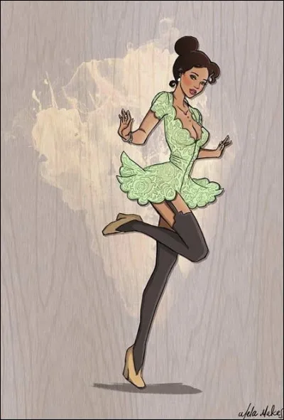 Et enfin, on retrouve ici la peau mate de...