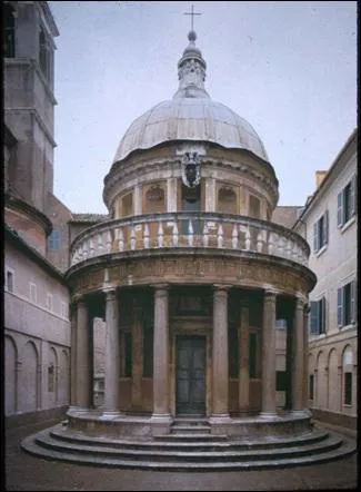 Cette glise, le Tempietto, date :