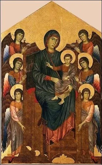 Ce tableau reprsentant la Vierge et son fils, est celui de Lonard de Vinci :