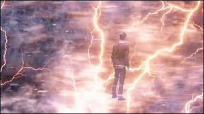 Qui a été la première personne qu'a vue Barry en entrant dans la Vitesse Pure pour sauver Wally ?