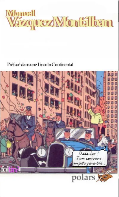 C'est le premier roman de la série, écrit en 1972. Il est sous-titré "Les Mémoires d'un garde du corps".