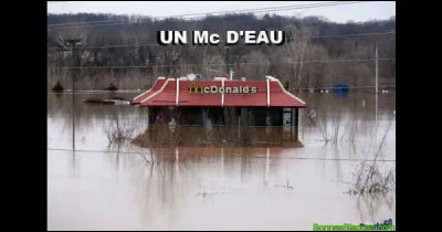 A qui doit-on le célébre "Que d'eau..., que d'eau !..." ?