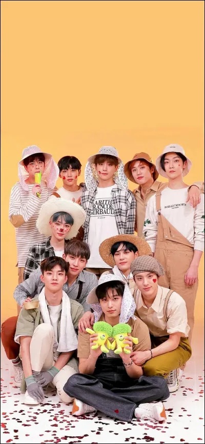 Qui sont les cinq de la ligne du haut ?