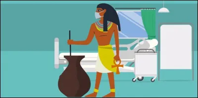 Les anciens égyptiens auraient inventé des traitements à base d'antibiotiques.