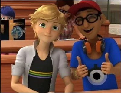 Nino ne sait pas qu'Adrien est Chat Noir.