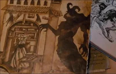 Comment se nomme 'la chvre noire', le dmon invoqu par la vieille dame pour ensorceler Christine ?