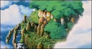 Quel joli film d'animation de Miyazaki est inspir par l'un des voyages de Gulliver, Le voyage  Laputa ?