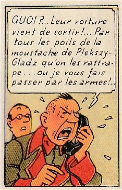 Parfois, on ne plaisante pas au téléphone. De quelle aventure cette vignette provient-elle ?