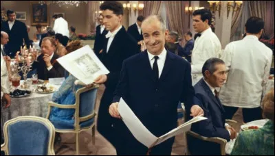 Ce film comique raconte les m&eacute;saventures de M. Septime (de Fun&egrave;s), patron d'un grand restaurant parisien, qui est tyrannique avec ses employ&eacute;s et obs&eacute;quieux avec ses clients. De quel film s'agit-il ?