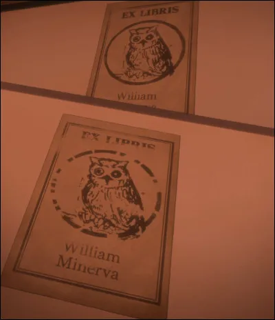 Comment William Minerva a-t-il caché des informations sur le monde extérieur dans les livres ?