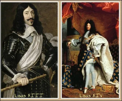 Quel lien de parenté relie Louis XIII et Louis XIV ?