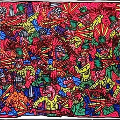 Quel artiste contemporain, initiateur du mouvement de la figuration libre, est l�auteur de la s&eacute;rie des toiles "Bataille" ?