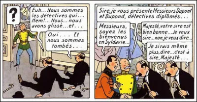Finissons par quelque chose de très subtil... Évidemment, puisqu'il s'agit des Dupondt ! Que trouvez-vous à redire ?