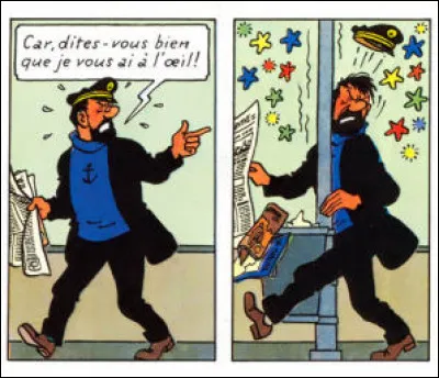 Haddock, le bouc-émissaire à misères, s'en prend encore une... Qu'arrive-t-il ensuite ?