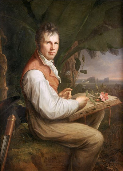 De retour de son expédition américaine (1799-1804), Humboldt s'installe pour 20 ans à Paris, où il fondera la Société de Géographie (1821) : il y connaît à la fois d'une notoriété confortable et ...
