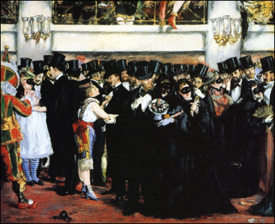Qui a peint ce tableau "le Bal masqué à l'opéra", en 1873 ?