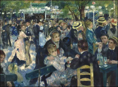Qui a peint "le Bal au moulin de la Galette" en 1876 ?