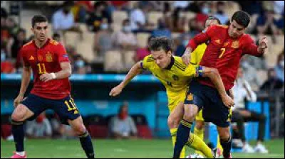 Espagne - Suède - Cochez la réponse !