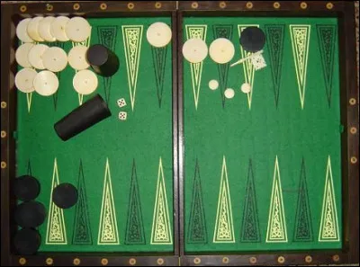 Au trictrac, coup amenant deux cinq :