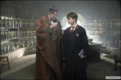 Dans "Harry Potter 6", quelle potion Slughorn offre-t-il en r&eacute;compense &agrave; Harry pendant son cours ?