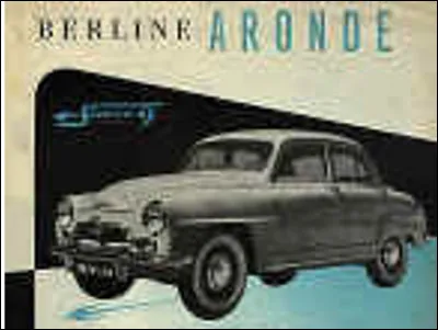 En quelle année fut présentée l'Aronde ?