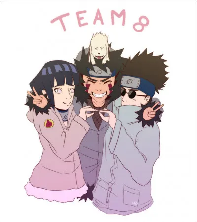 Qui est le sensei de l'équipe 8 ?