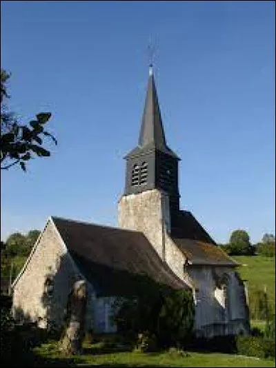 Nous terminons notre balade dans le Pas-de-Calais, devant l'église Saint-Austreberthe, à Saint-Denux. Nous sommes en région ...