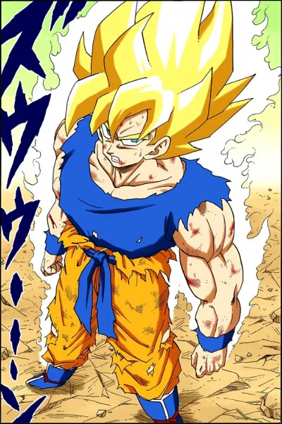 Quand Goku se transforme-t-il pour la première fois en SSJ ?