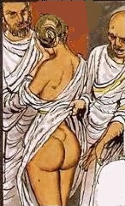 Modèle pour le sculpteur Praxitèle, cette hétaïre (call-girl) d'Athènes au IVe siècle av J. -C sera accusée d'impiété, puis jugée nue devant l'aréopage. Qui est-elle ?