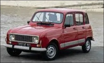 Début 1978, un nouveau modèle plus puissant est proposé à la clientèle. Quelle est cette Renault 4 ?