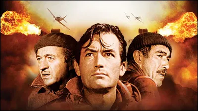 Quels canons ont réuni au cinéma Gregory Peck, David Niven et Anthony Queen en 1961 ?