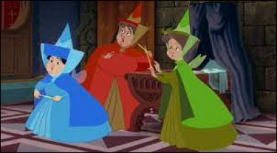 Dans le film Disney "La Belle au bois dormant", quel est le nom de la fée vêtue d'une robe bleue ?