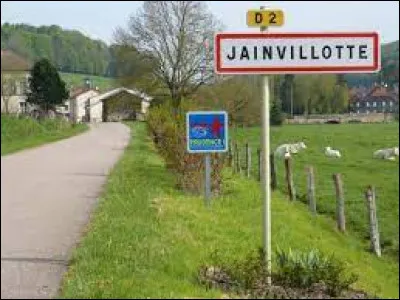 Nous sommes &agrave; l'entr&eacute;e de Jainvillotte. Petit village Vosgien de 77 habitants, il se situe en r&eacute;gion ...