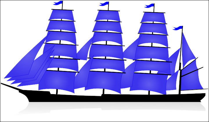 ...comme "Quatre mâts" (2) > Celui-ci est un "quatre mâts barque" : quelle différence avec le précédent ?