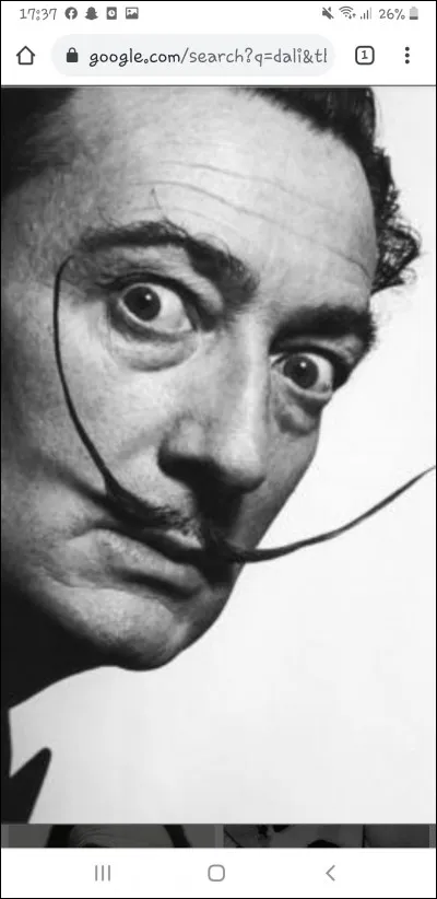 Quel peintre est représenté sur la photo ?