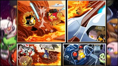 Qui a bousculé Anakin Skywalker dans la lave, dans le Chapitre 5 ?