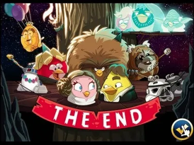 Dans quel monde Luke Skywalker (Red) découvre-t-il que Dark Vador est un oiseau ?