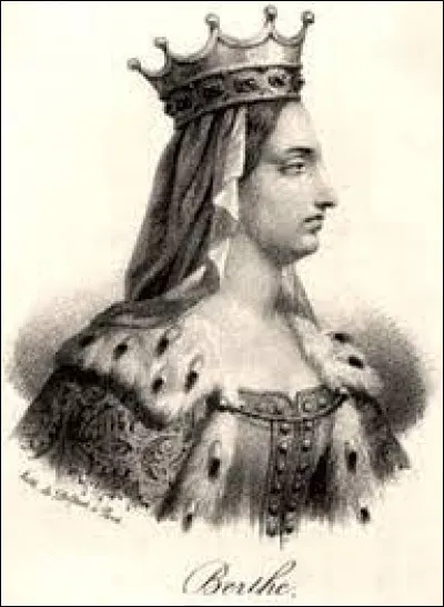 De qui Bertrade de Laon était-elle la mère ?