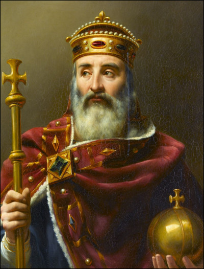 Charlemagne a été sacré empereur en 600 ap J-C :