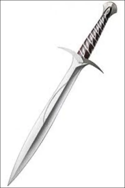 Comment s'appelle l'&eacute;p&eacute;e de Bilbon ?