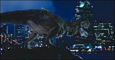 Dans le film ''Le Monde perdu de Jurassic Park'', de quel sexe est le TRex qui attaque San Diego à la fin du film ?