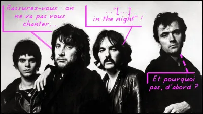 Ben dis donc, ceux-là, ils en font une tête : on dirait la ballade des pendus, non ?